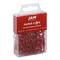 JAM Paper 1" Colorful Standard Paper Clips, 2 Packs of 100
